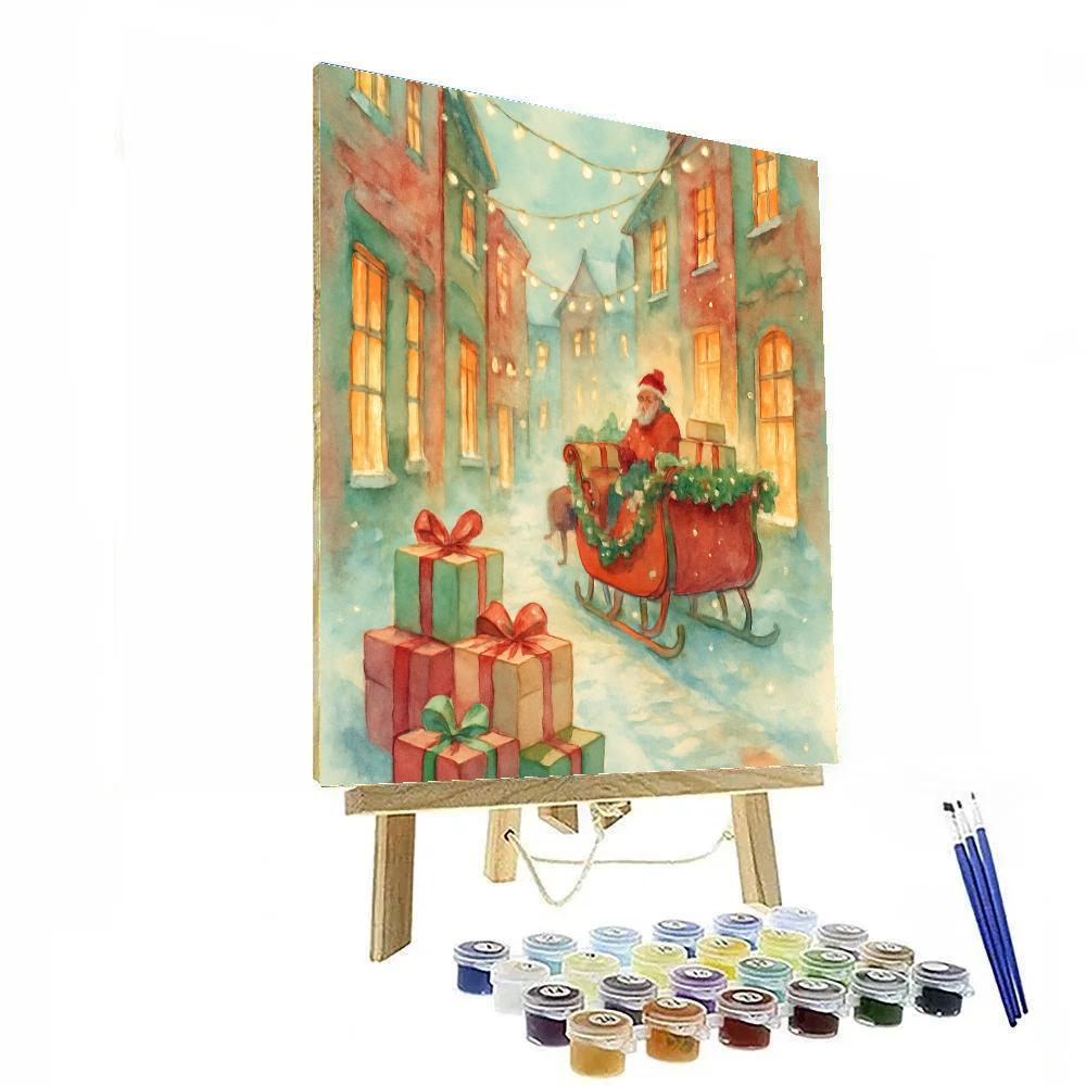Holly Sleigh Mail In The Alley paint by number