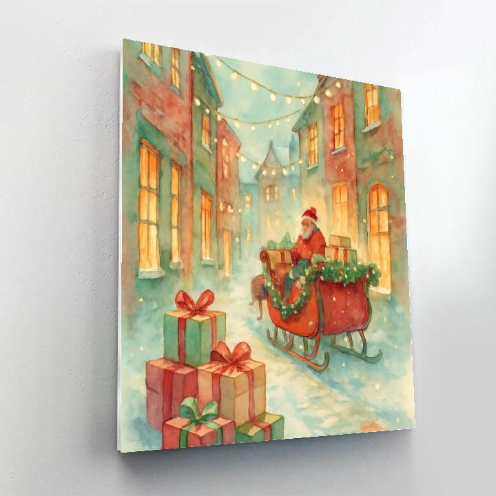Holly Sleigh Mail In The Alley paint by number