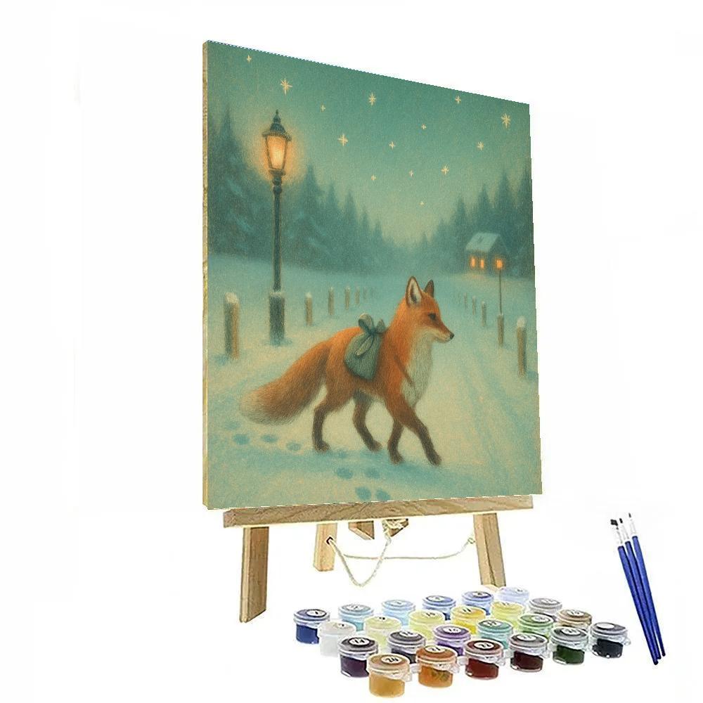 Polar Fox Post Road Paint by numbers kits