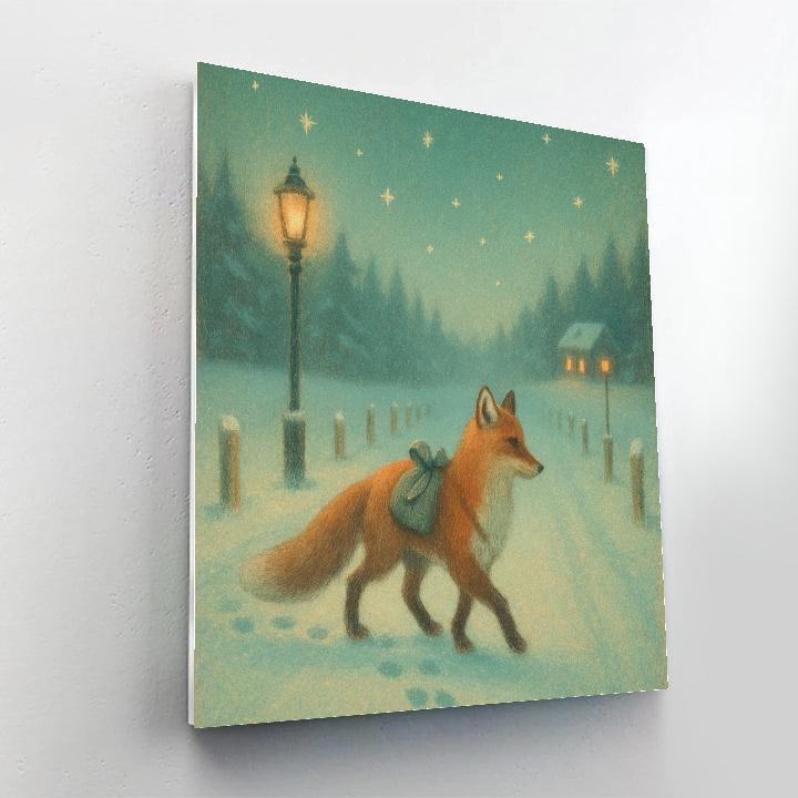 Polar Fox Post Road Paint by numbers kits