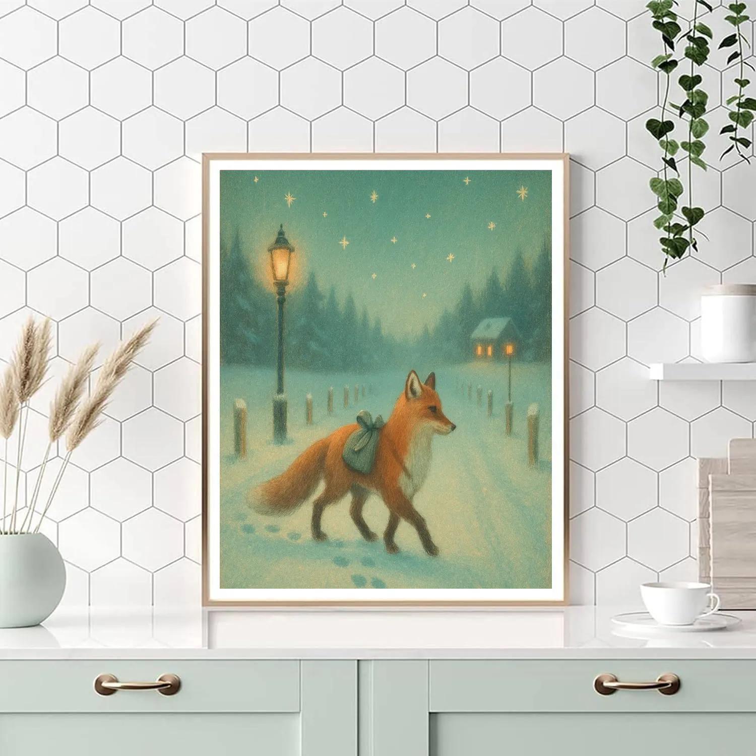 Polar Fox Post Road Paint by numbers kits