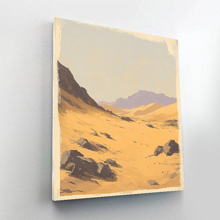 Leonardo Da Vinci Inspired Desert Wind Stratagems Paint by numbers kits