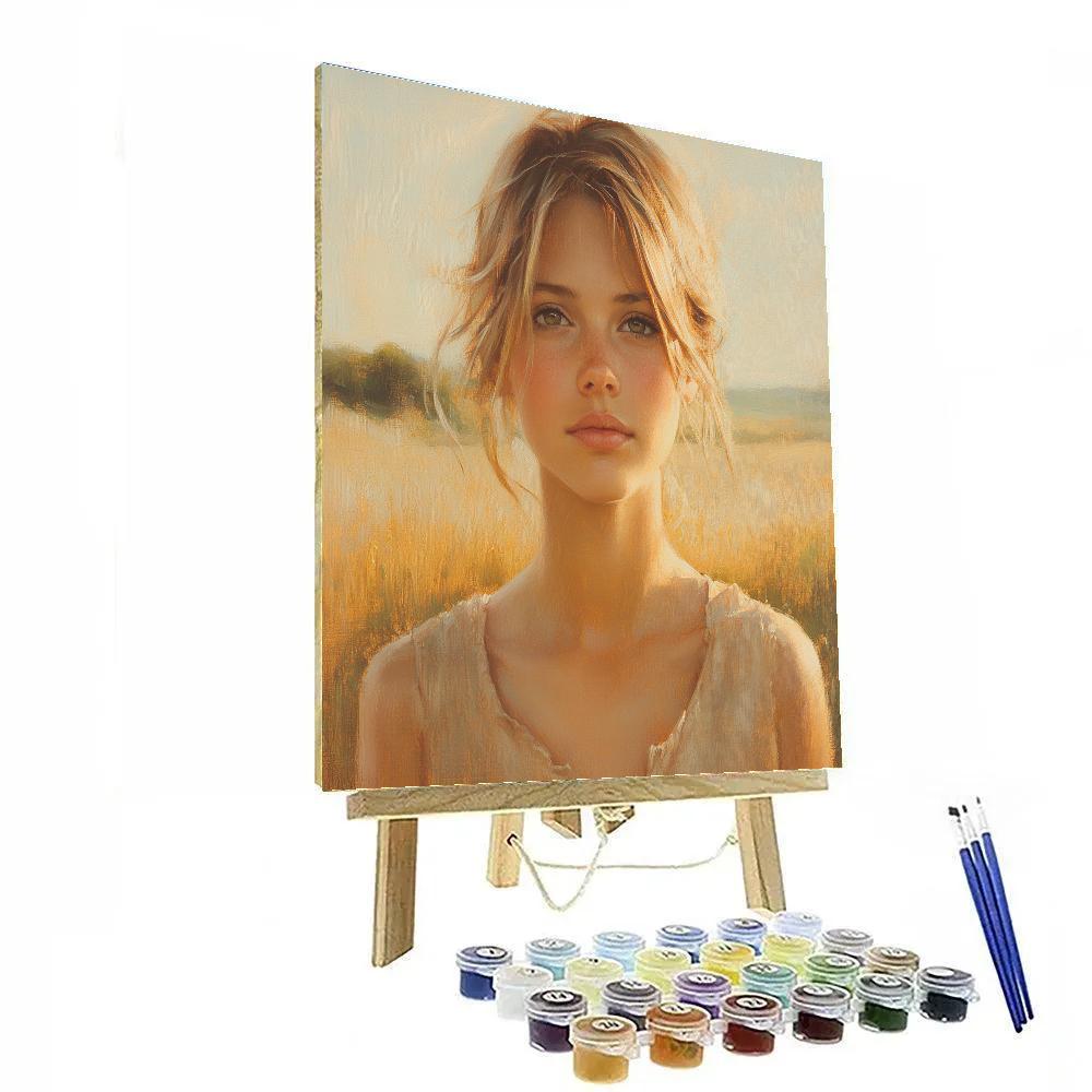 Leonardo Da Vinci Inspired Renaissance Portrait Numbered painting kits