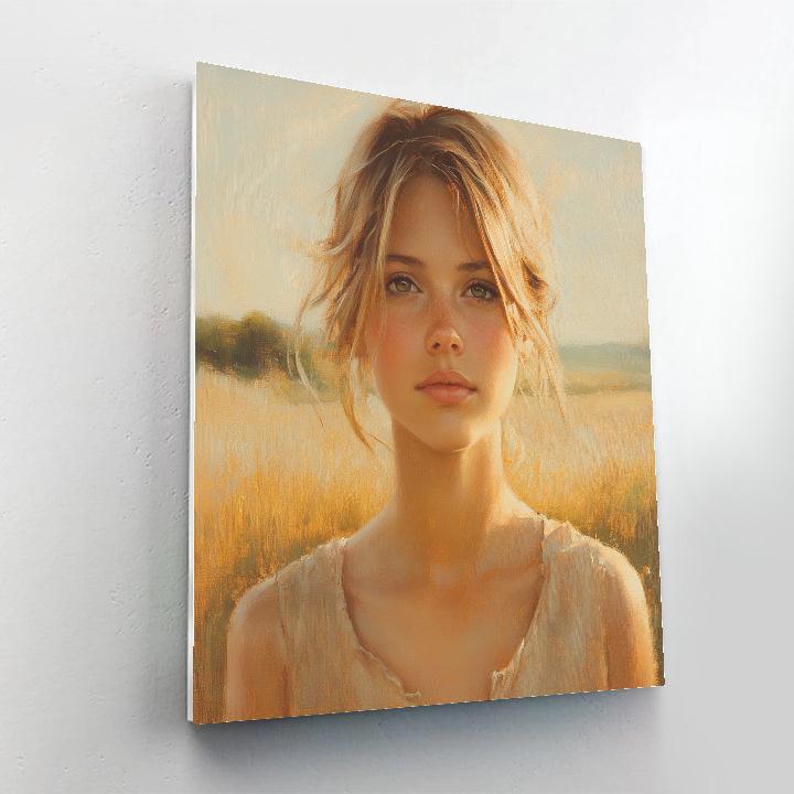 Leonardo Da Vinci Inspired Renaissance Portrait Numbered painting kits