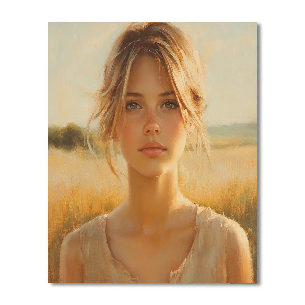 Leonardo Da Vinci Inspired Renaissance Portrait Numbered painting kits