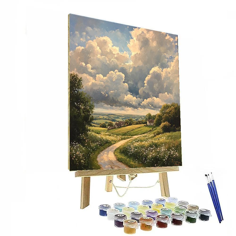 John Constable Inspired Countryside Afternoon Painting by numbers kit