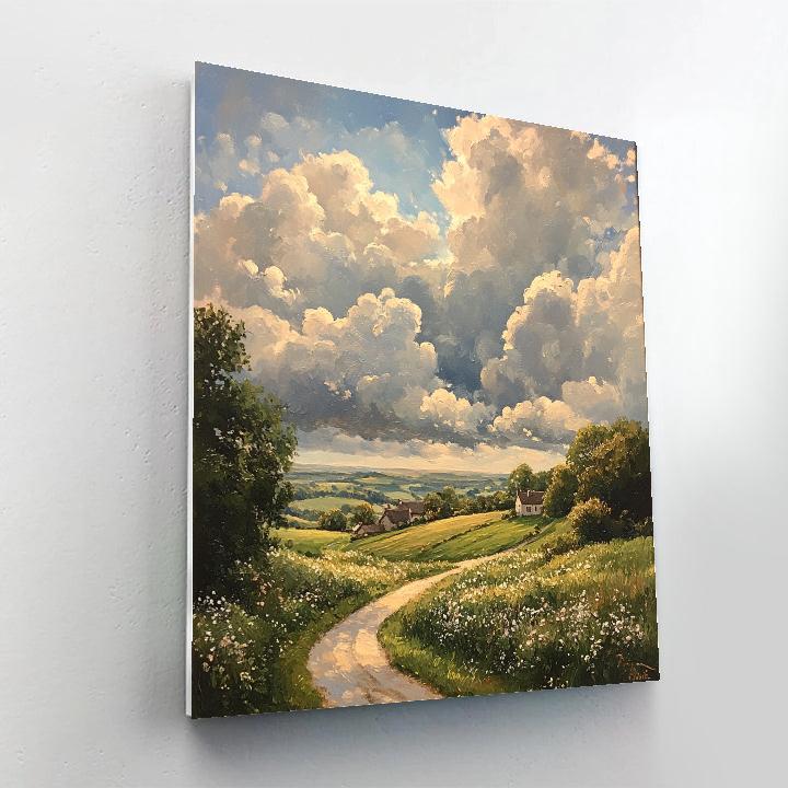 John Constable Inspired Countryside Afternoon Painting by numbers kit