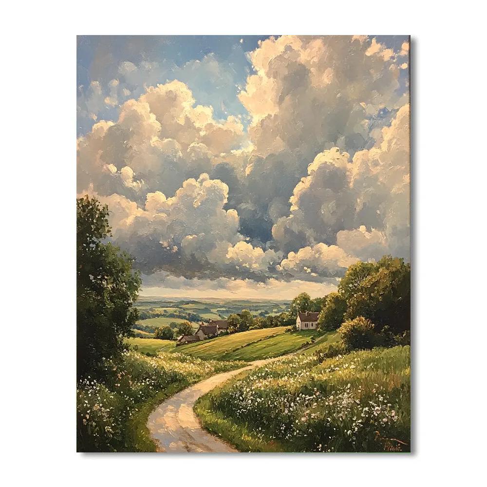 John Constable Inspired Countryside Afternoon Painting by numbers kit