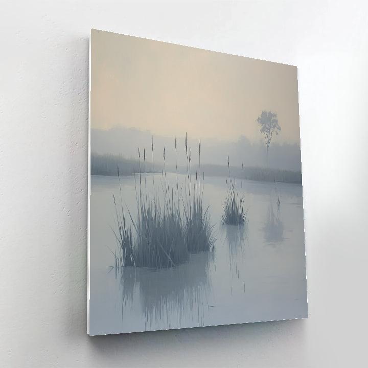 Claude Monet Inspired Morning Fog Over Marsh Paint by numbers kits