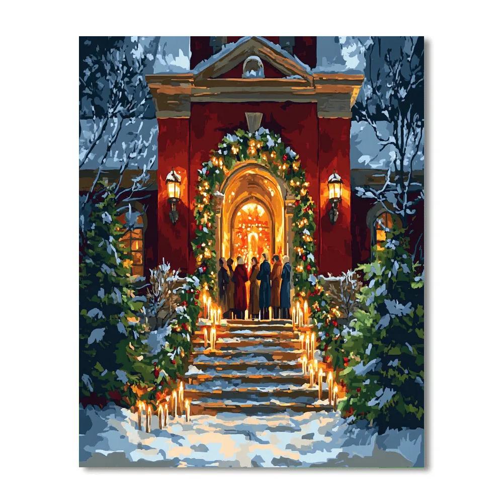 Midnight Mass Doorway Glow paint by color