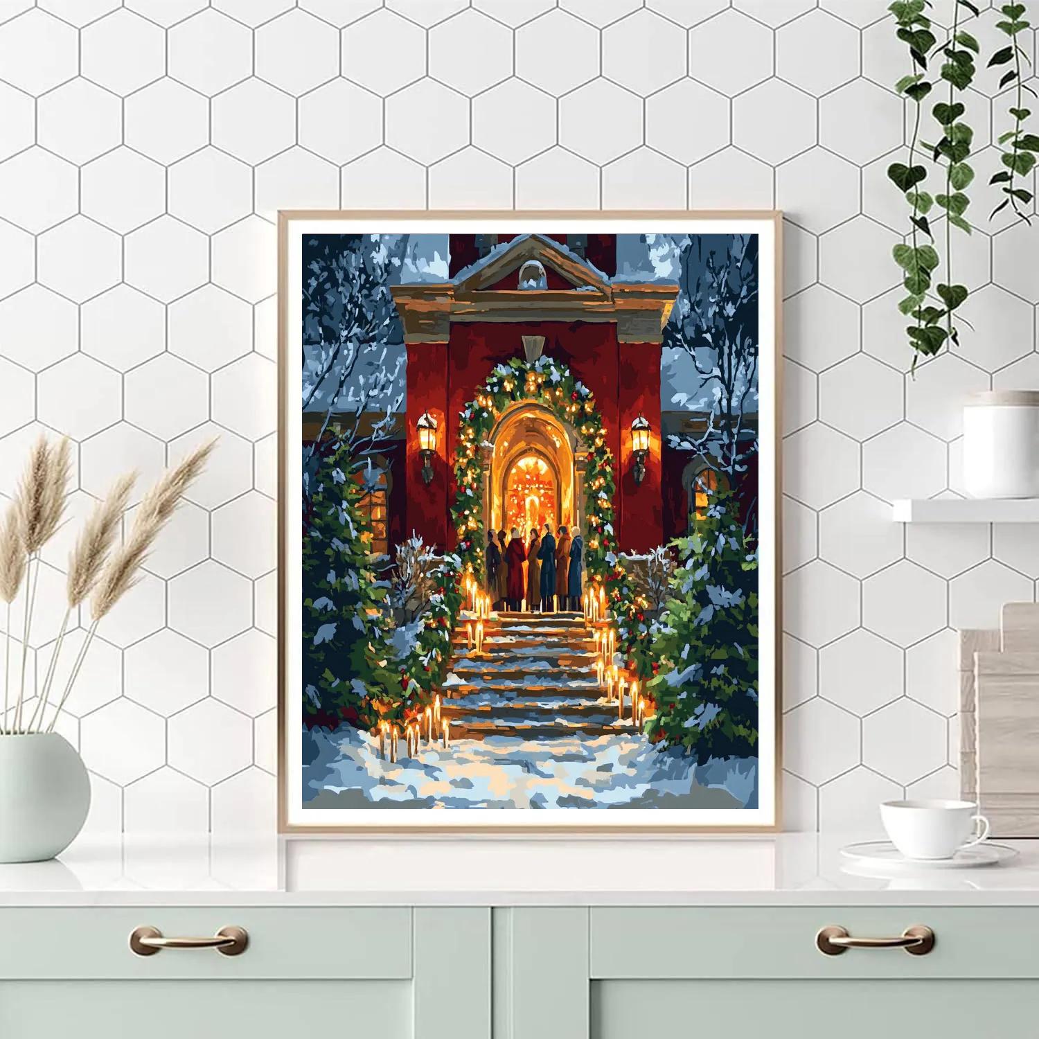 Midnight Mass Doorway Glow paint by color