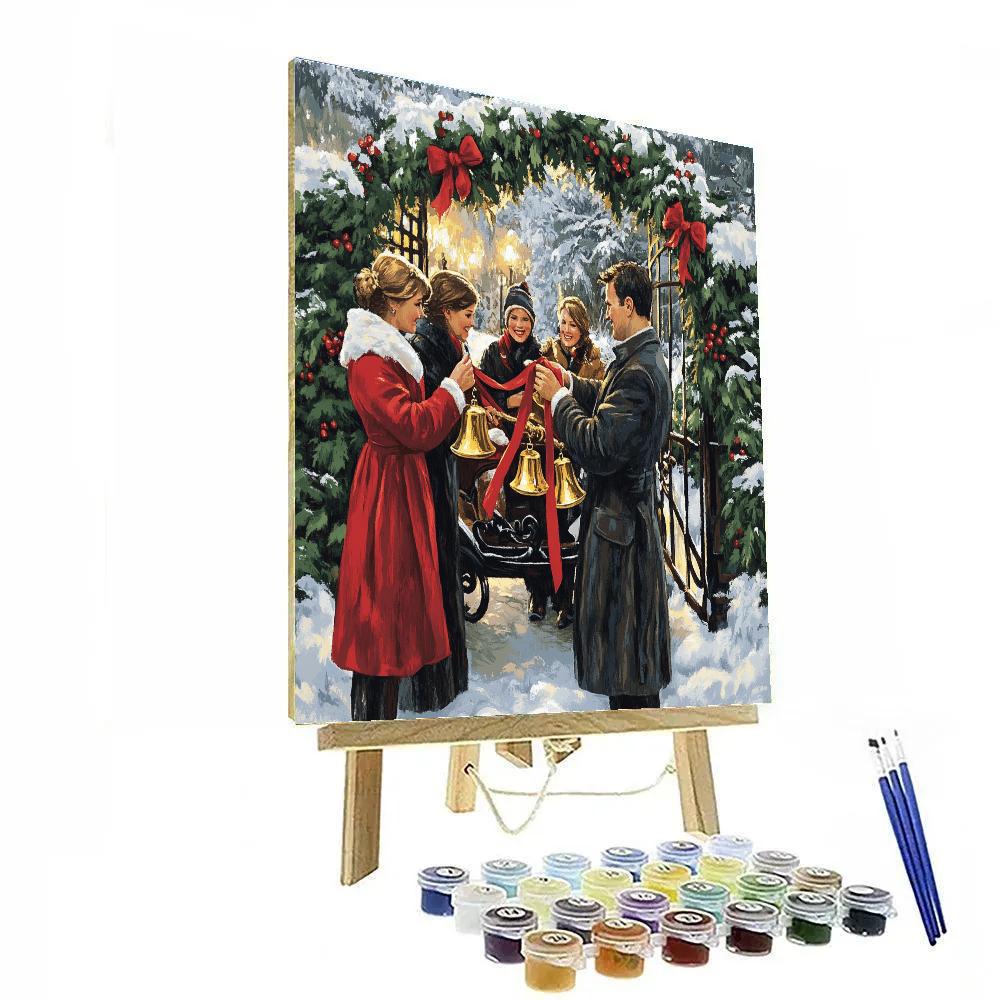 Sleigh Bells At The Gate Paint by numbers kits
