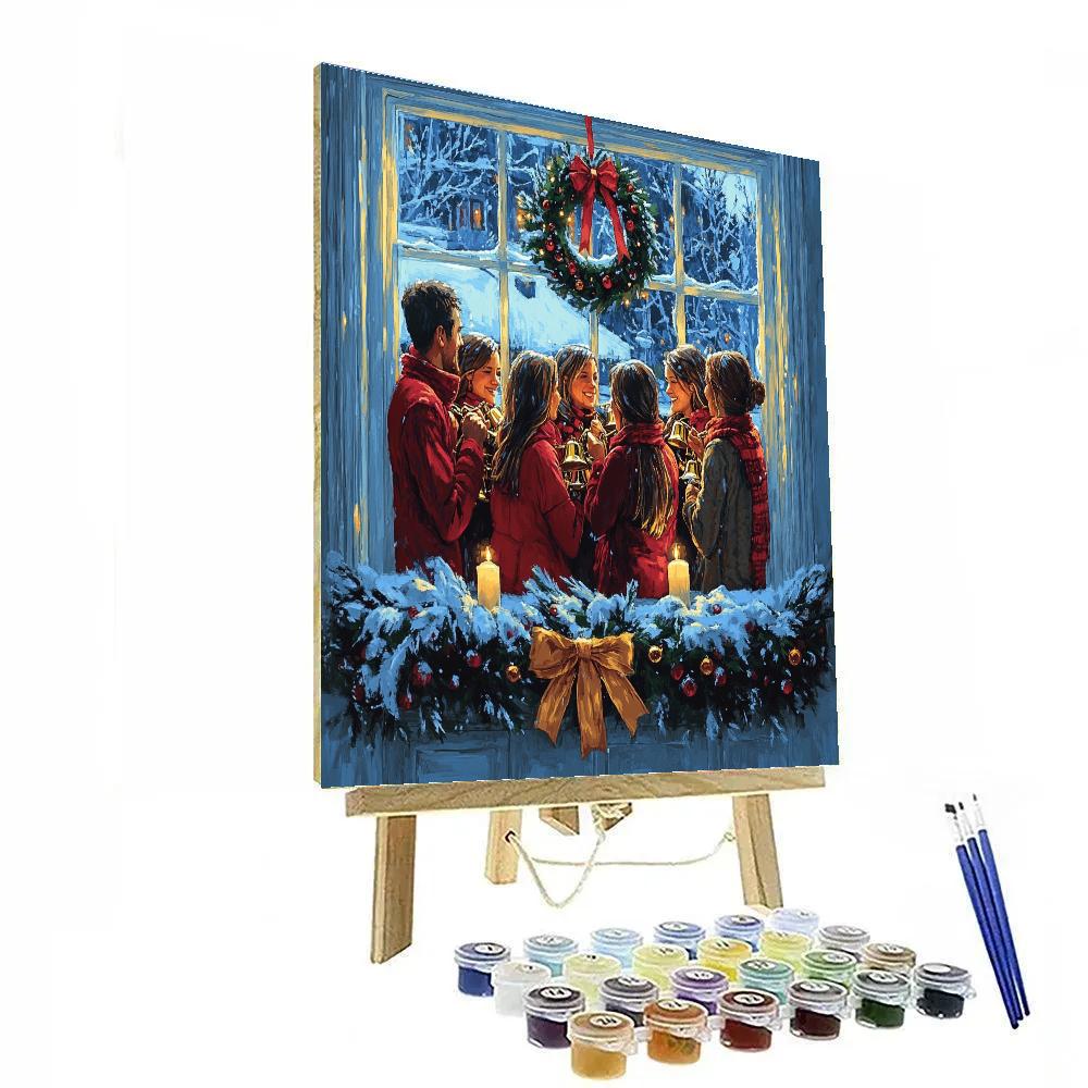 Bell Choir At The Window Number painting