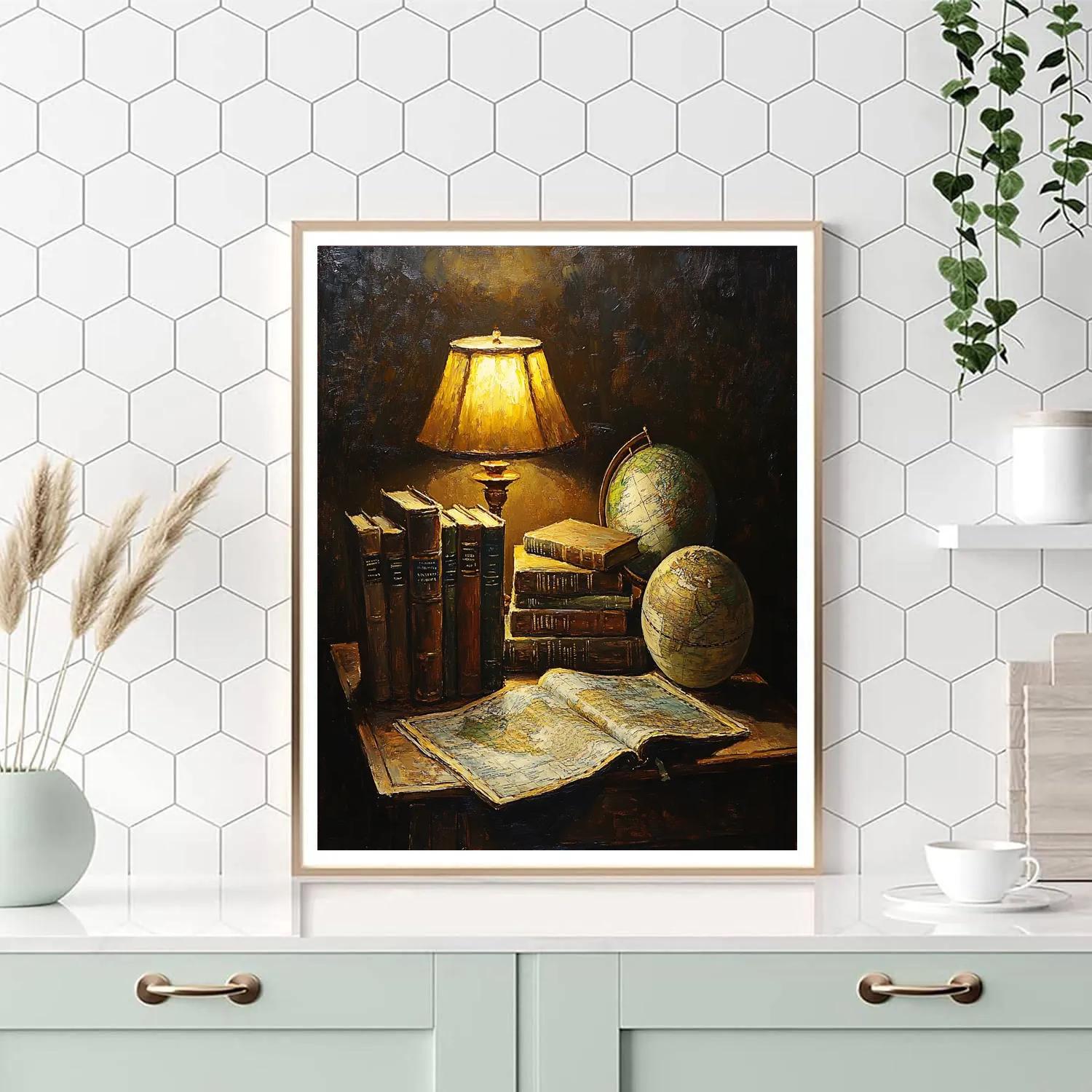 Rembrandt Inspired Antique Study paint by numbers