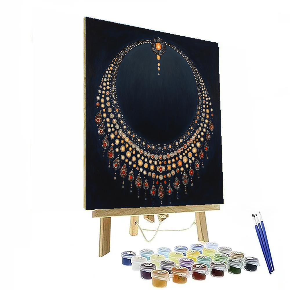 Frida Kahlo Inspired Asteroid Belt Rosary Of Stars DIY paint by numbers