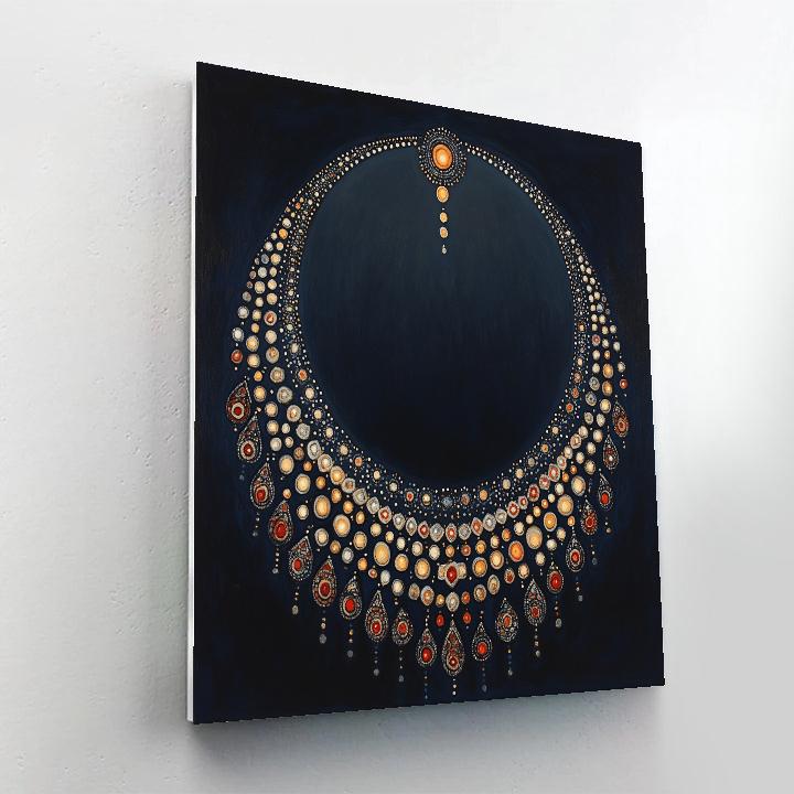 Frida Kahlo Inspired Asteroid Belt Rosary Of Stars DIY paint by numbers