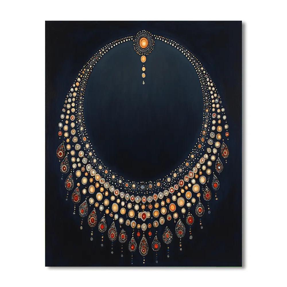 Frida Kahlo Inspired Asteroid Belt Rosary Of Stars DIY paint by numbers