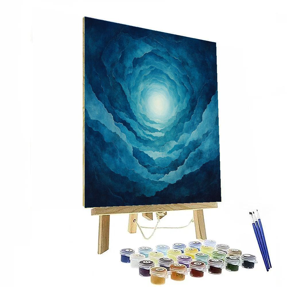 Max Ernst Inspired Nebula Of Quiet Echoes Numbered painting kits