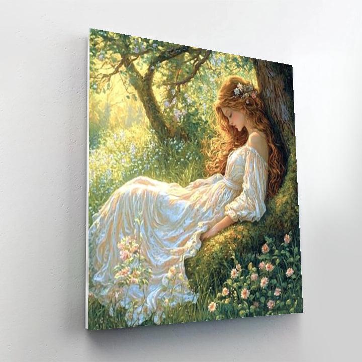 John William Waterhouse Inspired Forest Nymphs Number painting