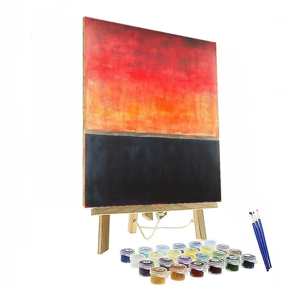 Mark Rothko Inspired Eclipse Afterglow Sanctuary Number painting