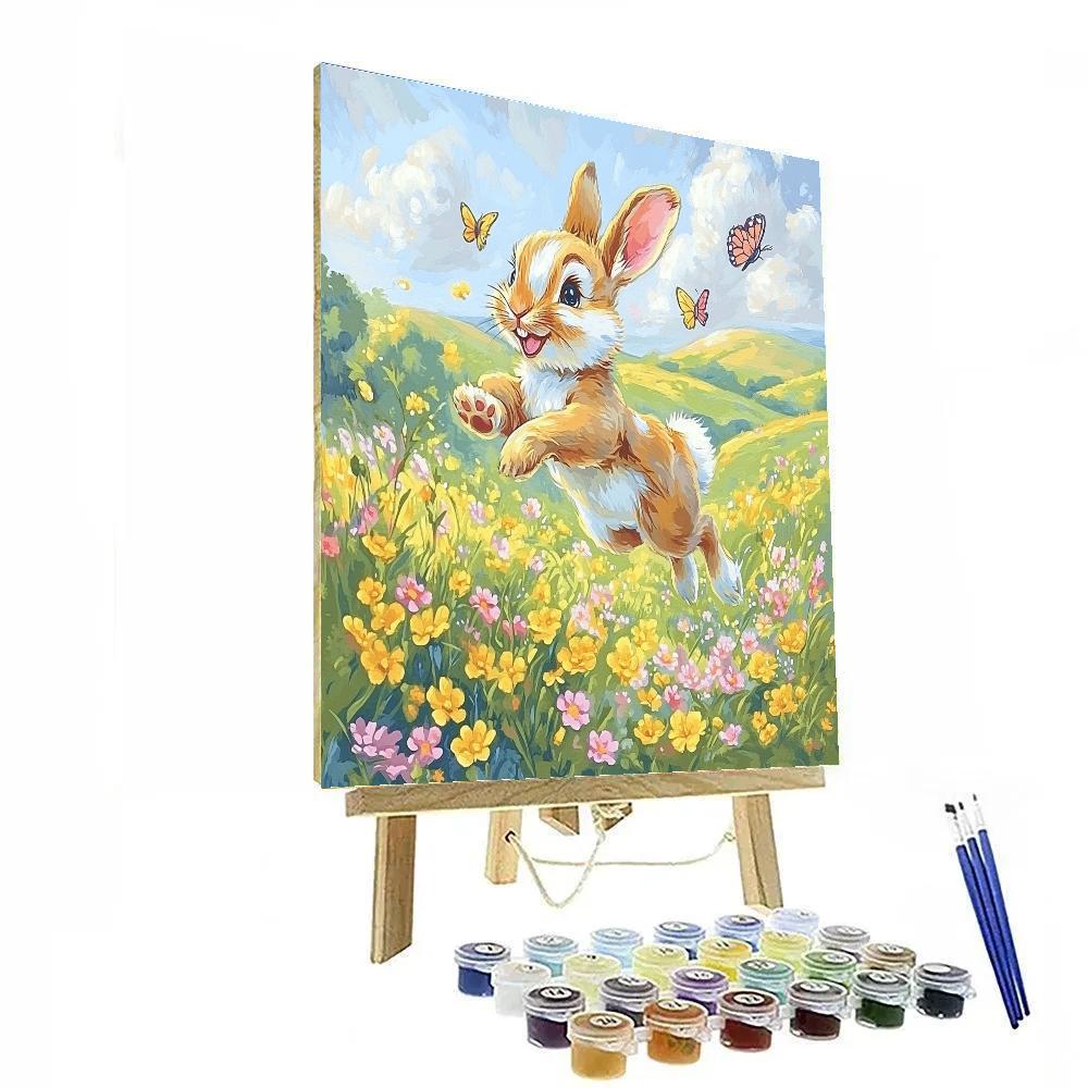 Thumper Spring Meadow Hop Disney Inspired DIY paint by numbers