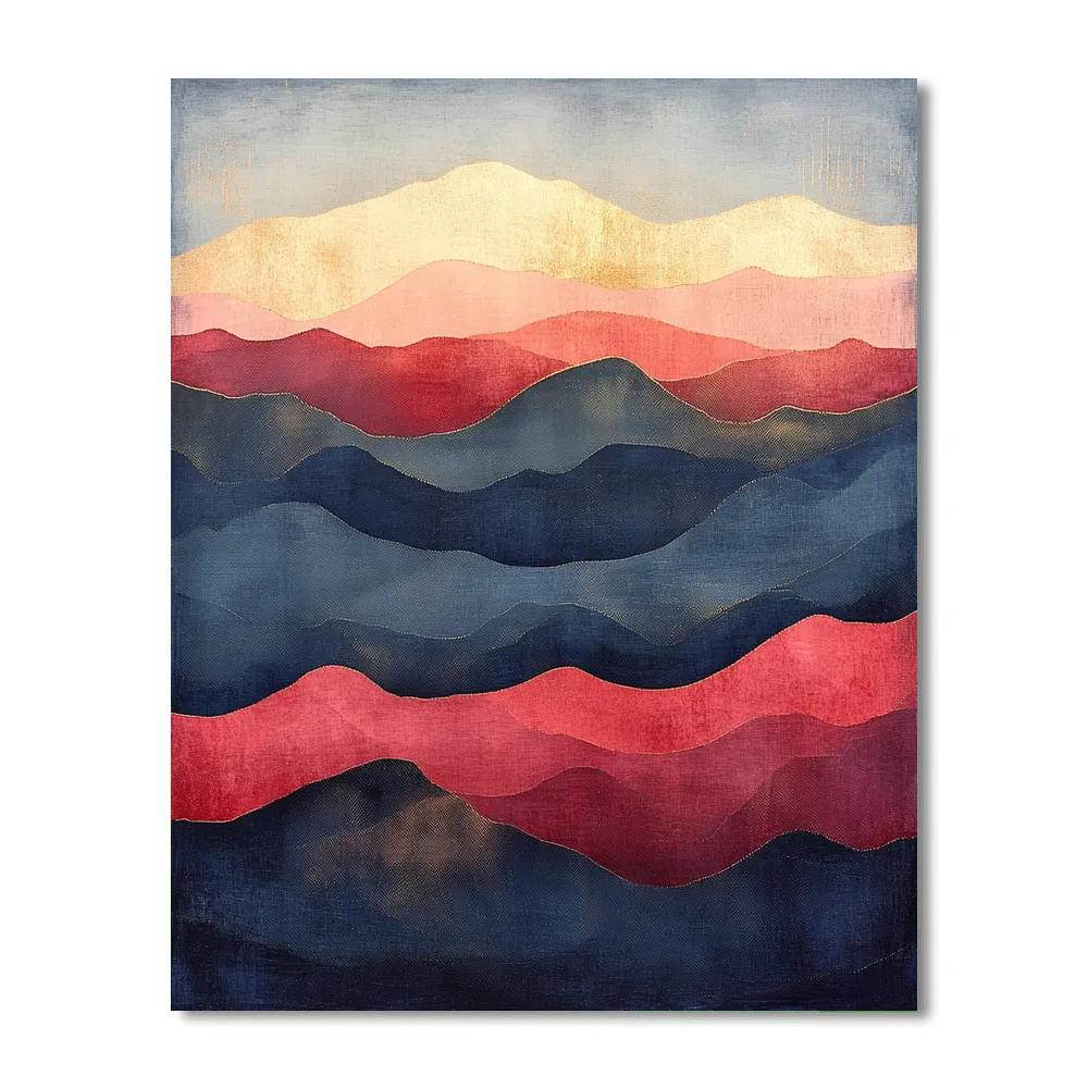 Paul Klee Inspired Quiet Gravity Lullaby DIY paint by numbers