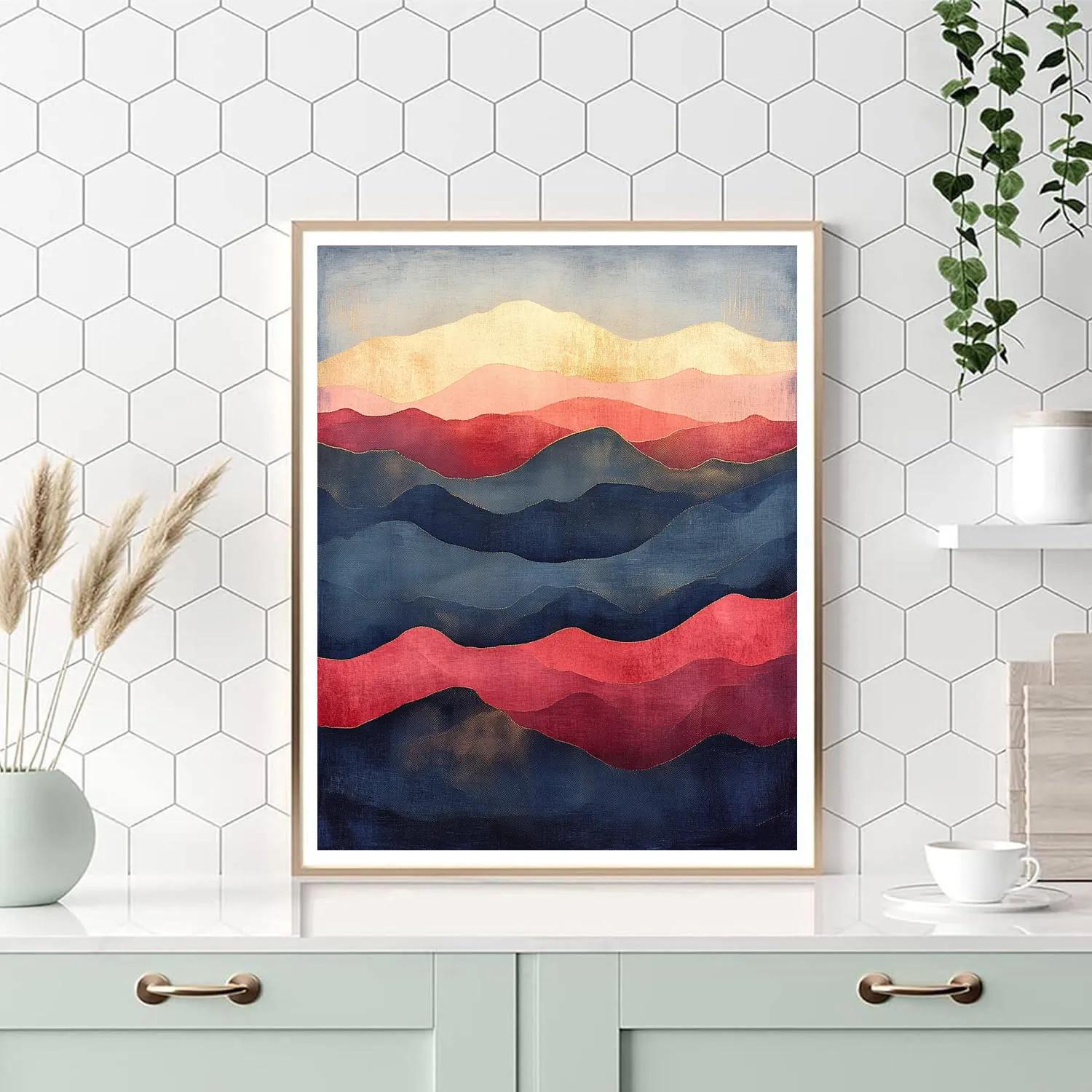 Paul Klee Inspired Quiet Gravity Lullaby DIY paint by numbers