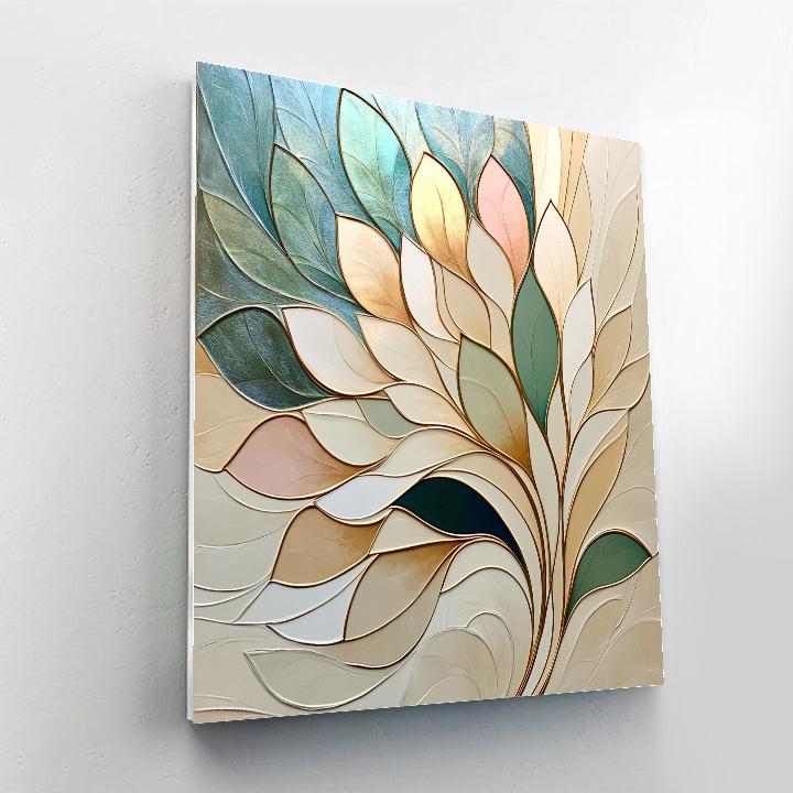 Alphonse Mucha Inspired Aurora Garden Of Quiet Symmetry DIY paint by numbers