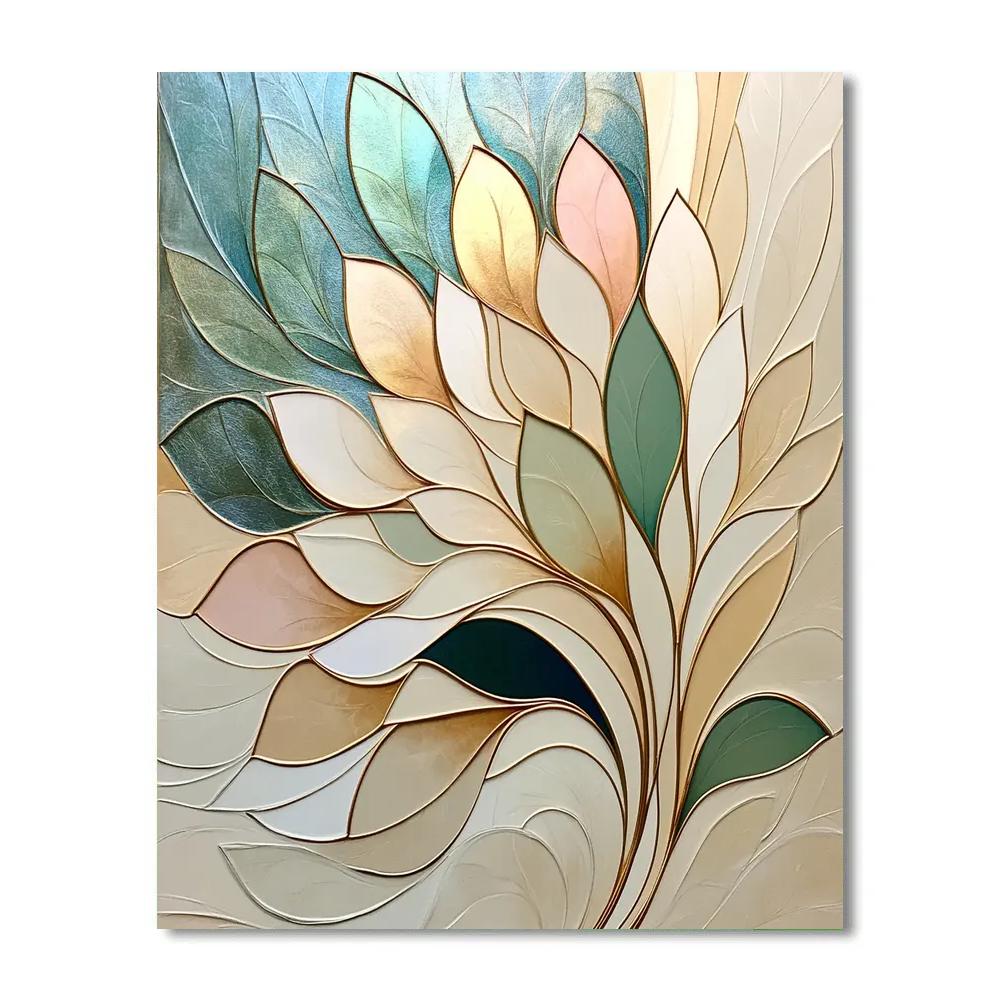 Alphonse Mucha Inspired Aurora Garden Of Quiet Symmetry DIY paint by numbers