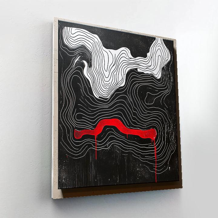 Banksy Inspired Borderless Orbit Numbered painting kits