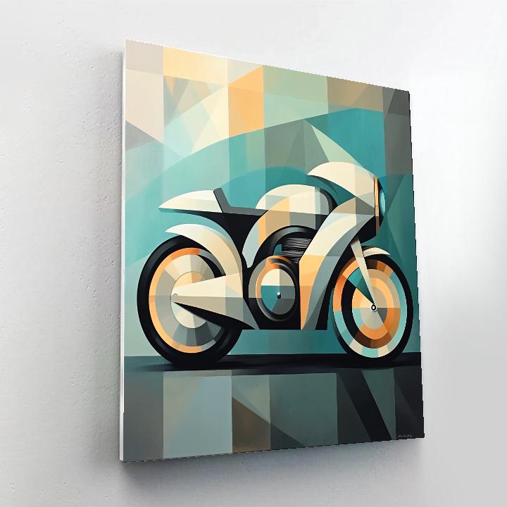 Picasso Inspired Mechanical Horse Paint by numbers kits