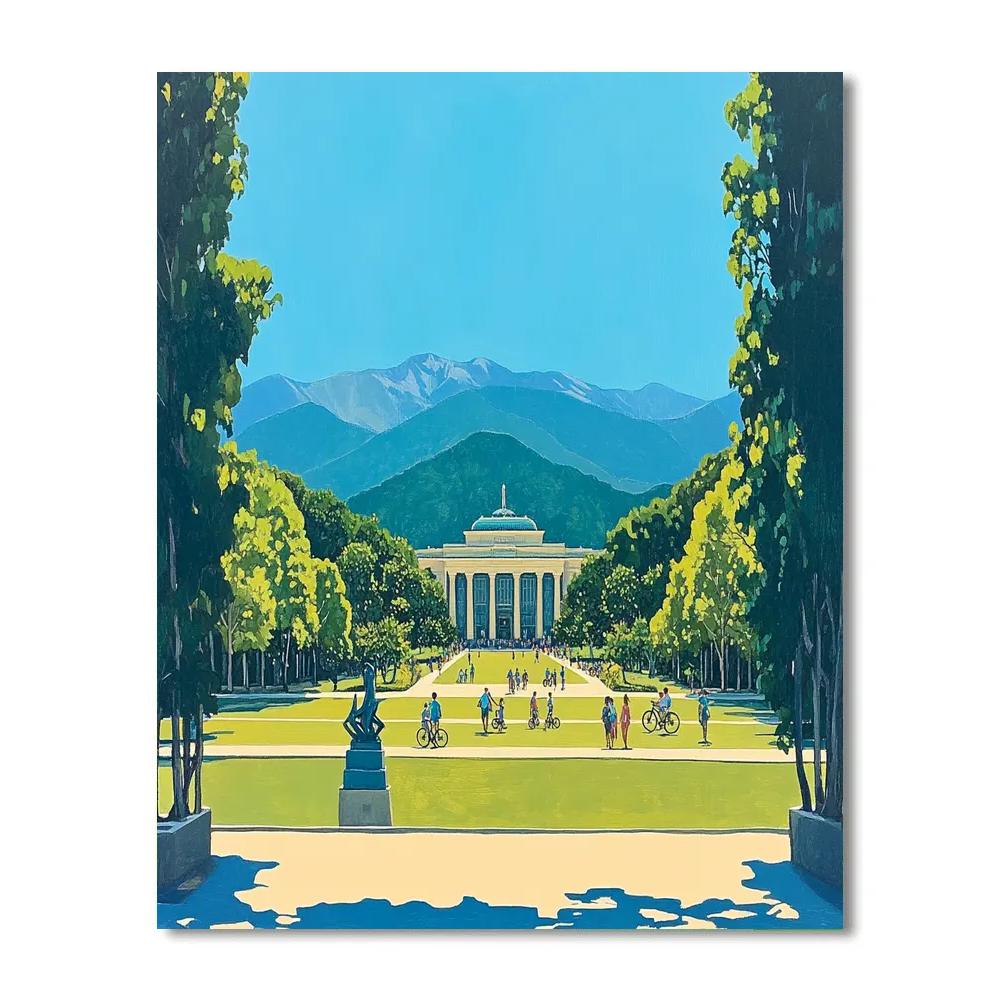 Civic Center Park Denver United States Number painting