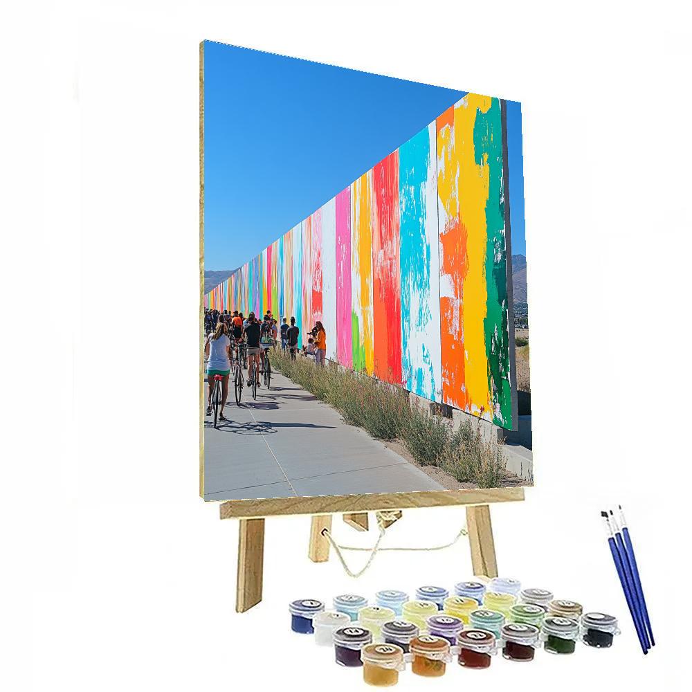 East Side Gallery Urban Mural Walk Berlin Germany Paint by numbers art