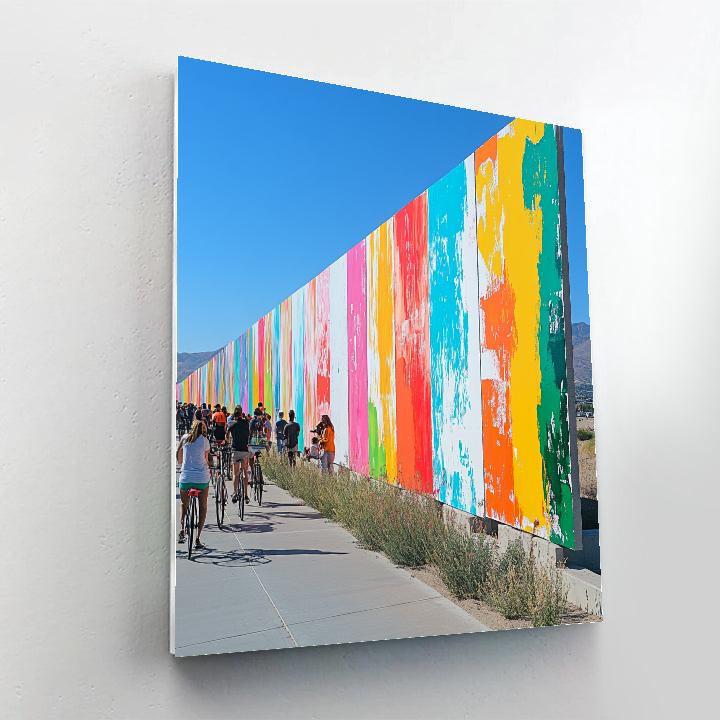 East Side Gallery Urban Mural Walk Berlin Germany Paint by numbers art