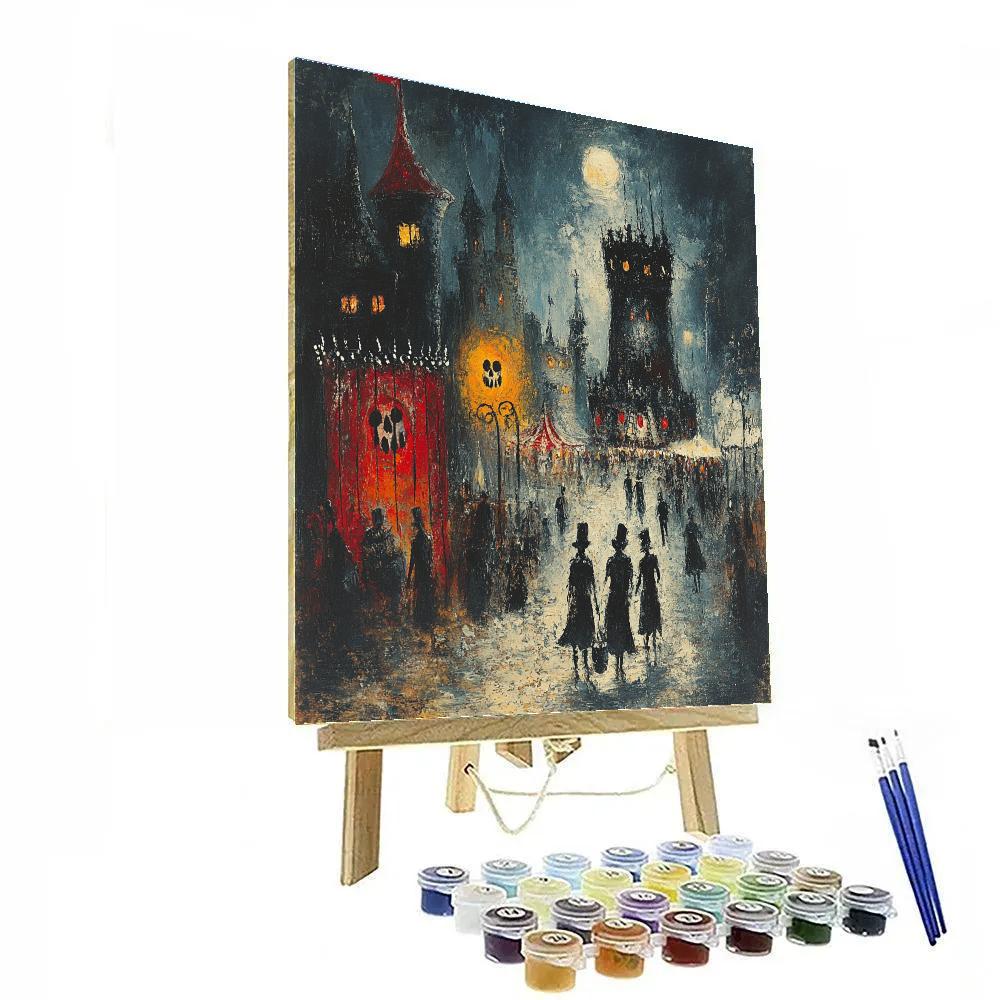Goya Inspired Dark Carnival Paint by numbers kits
