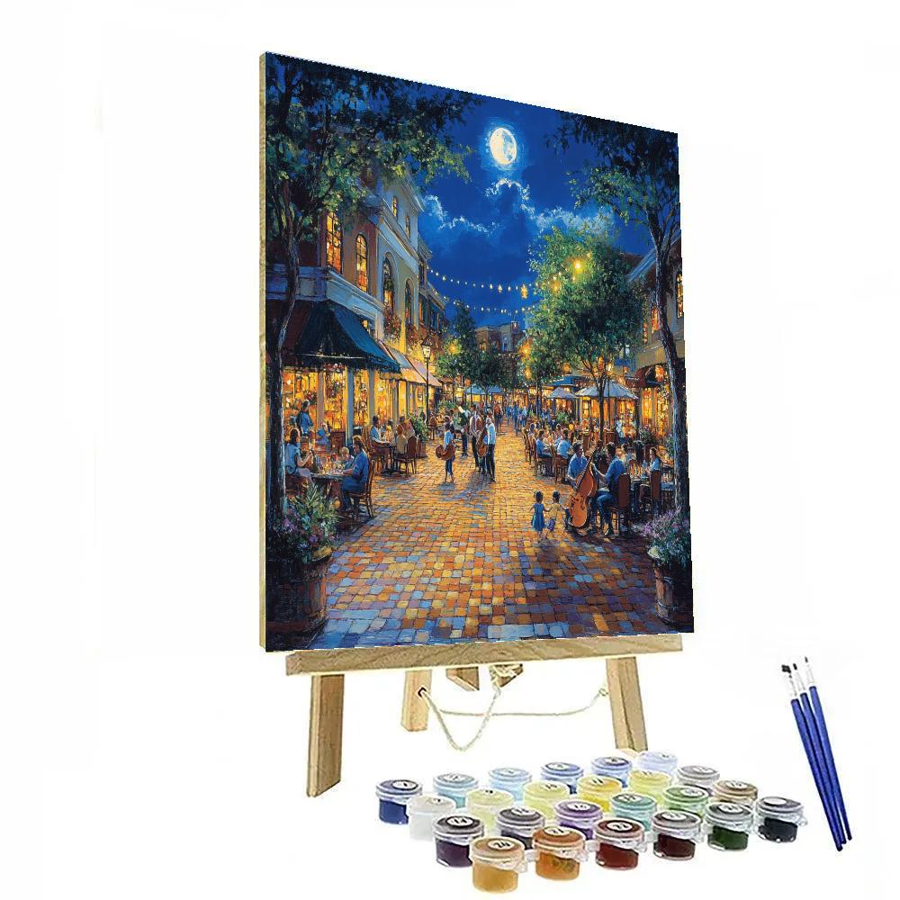 Easton Town Center Urban Square Columbus United States Painting by numbers kit