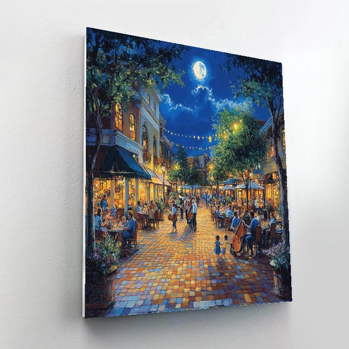 Easton Town Center Urban Square Columbus United States Painting by numbers kit