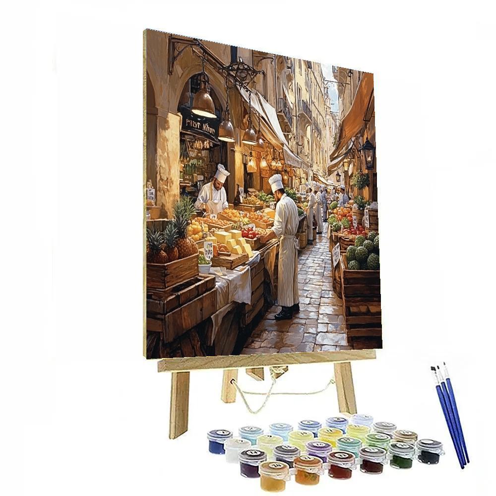Borough Market Food Lane London United Kingdom Paint by numbers kits