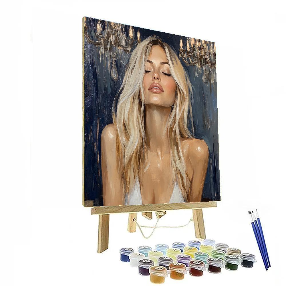 John Singer Sargent Inspired Evening Salon DIY paint by numbers