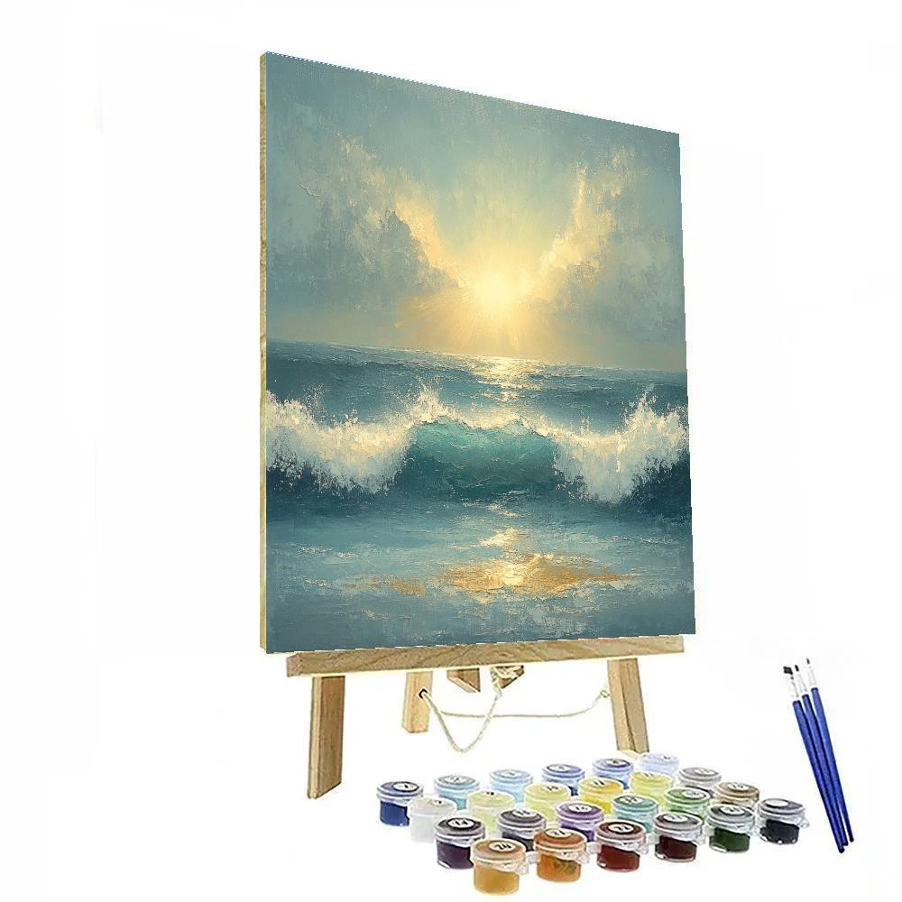 Turner Inspired Stormbreak Numbered painting kits