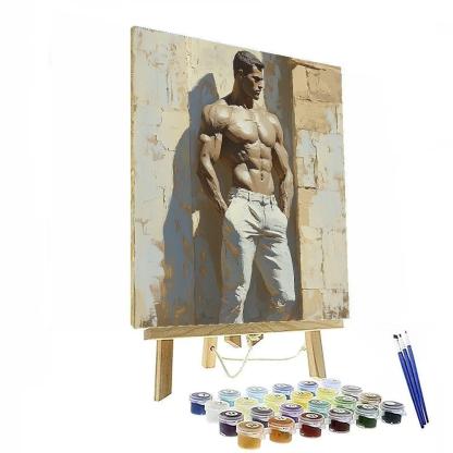 Michelangelo Inspired Sculptural Study Painting by numbers kit