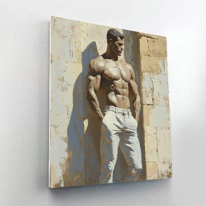 Michelangelo Inspired Sculptural Study Painting by numbers kit