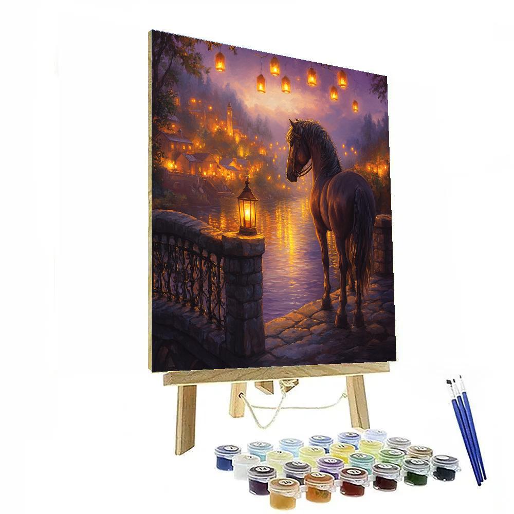 Maximus Lantern Bridge Patrol Disney Inspired Numbered painting kits