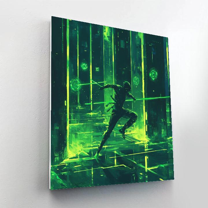 Wasabi Training Room Laser Dash Disney Inspired Numbered painting kits