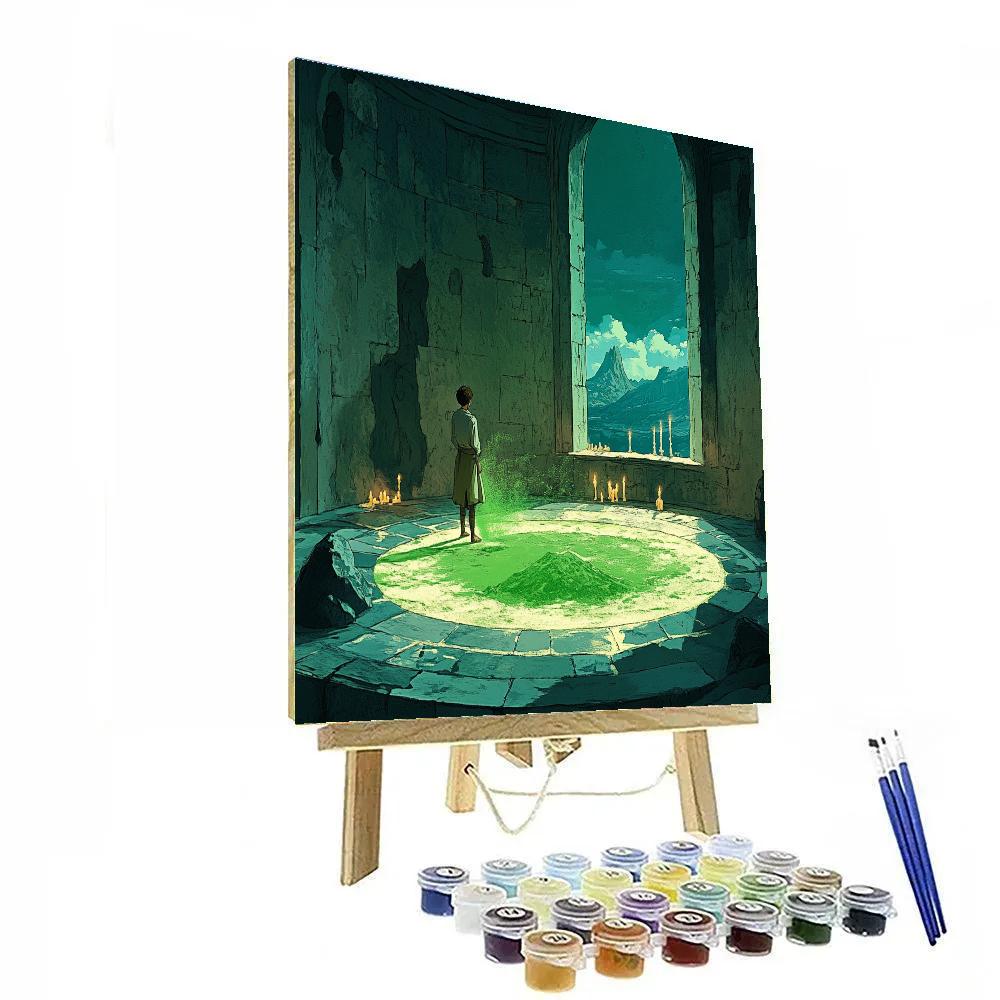 Bruno Madrigal Tower Wall Star Sand Disney Inspired Numbered painting kits