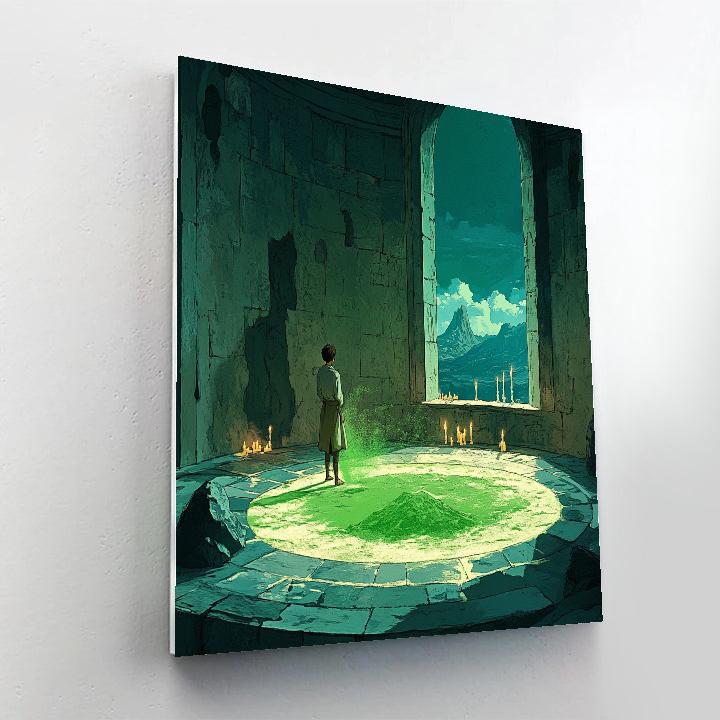 Bruno Madrigal Tower Wall Star Sand Disney Inspired Numbered painting kits