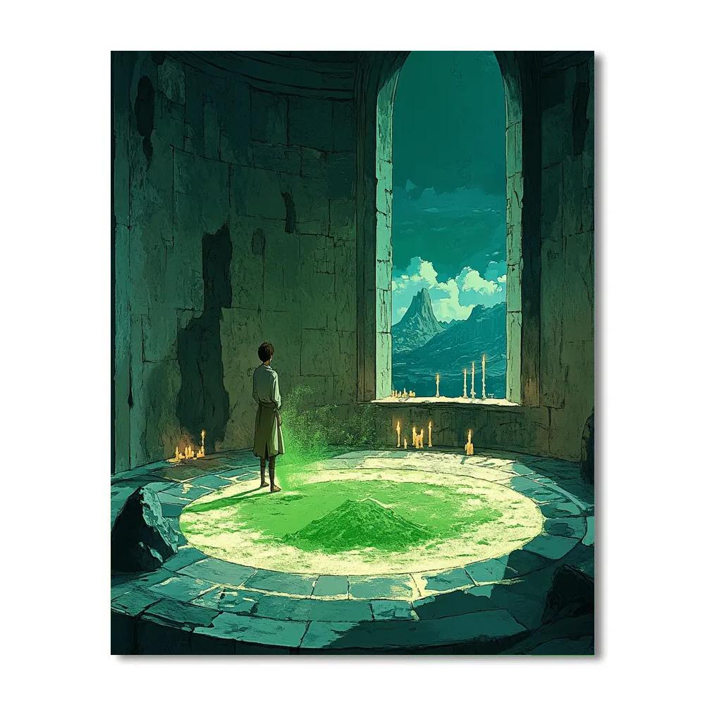 Bruno Madrigal Tower Wall Star Sand Disney Inspired Numbered painting kits