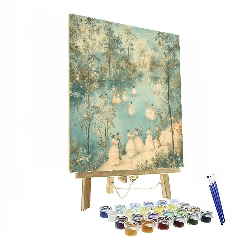 Antoine Watteau Inspired Pastoral Concert Painting by numbers kit