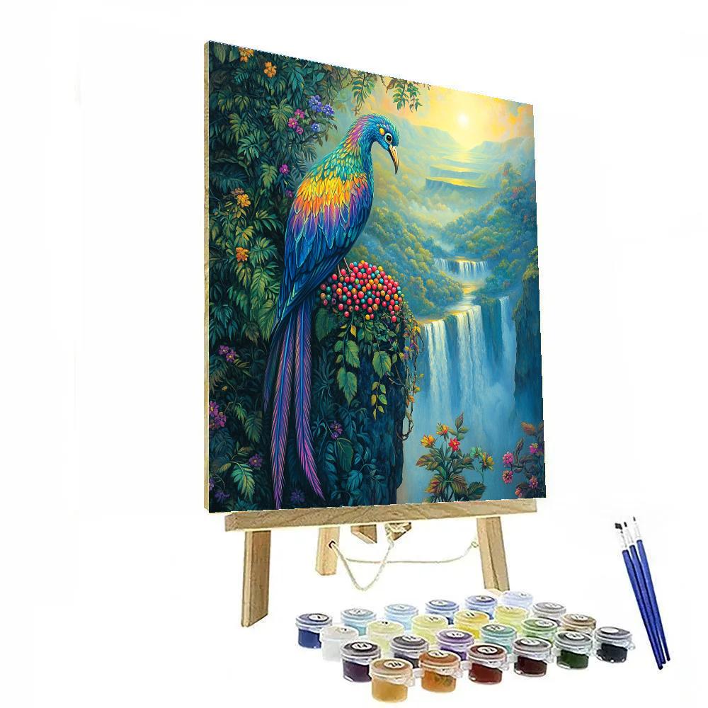 Kevin Jungle Cliff Berry Snack Disney Inspired Paint by numbers kits