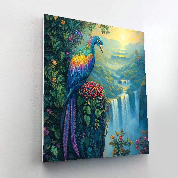 Kevin Jungle Cliff Berry Snack Disney Inspired Paint by numbers kits